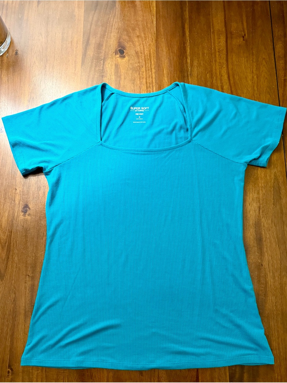 Torrid Women’s Square Neck Tee - Teal